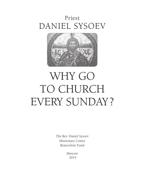 issuu why go to church every sunday by mission shop