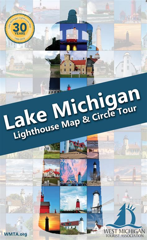 Wmta Releases 30th Anniversary Lake Michigan Lighthouse Map Lakeland