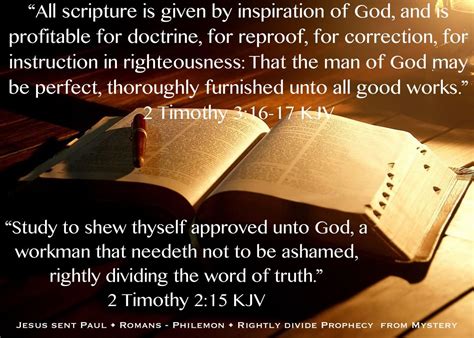 Study To Shew Thyself Approved Unto God A Workman That Needeth Not To