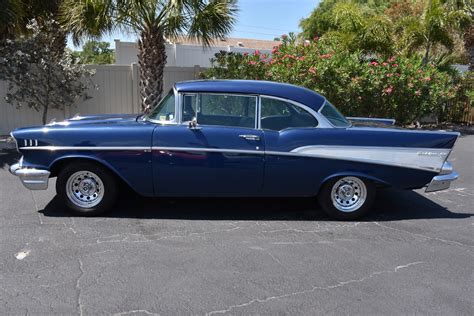 1957 Chevrolet Bel Air Hardtop 0 Blue 2 Door Hardtop 283c I Automatic Classic Chevrolet Bel