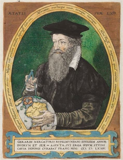 1512 Famous Cartographer Mercator The Man Who Introduced The Term