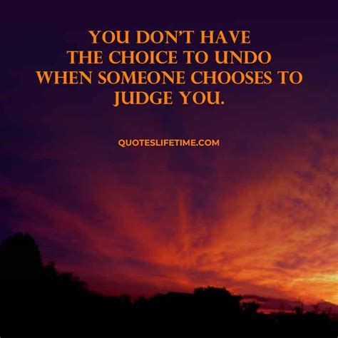 Quotes About Judgemental People