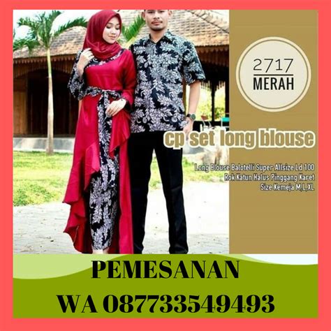 Busana ini memiliki kesan universal atau modern. Modern Batik Couple Gamis Sarimbit Model Long Blouse Terbaru Untuk Kondangan | Model, Kemeja ...