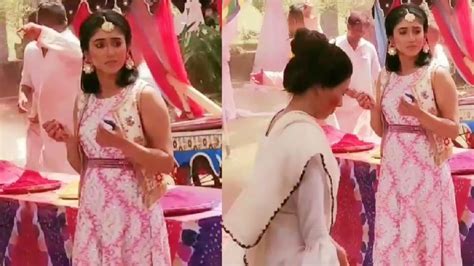 Shivangi Joshi Video Leaked For Holi 2021 Episode Of Yeh Rishta Kya
