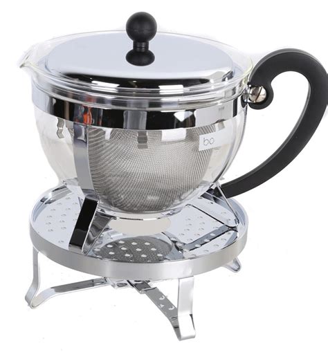 2021 glass tea set 600ml heat resistant teapot warmer 100ml cup and saucer from yiheyinyi 35 18 dhgate com. BODUM Chambord Set, Teapot with Warmer. N.B. Damaged box ...