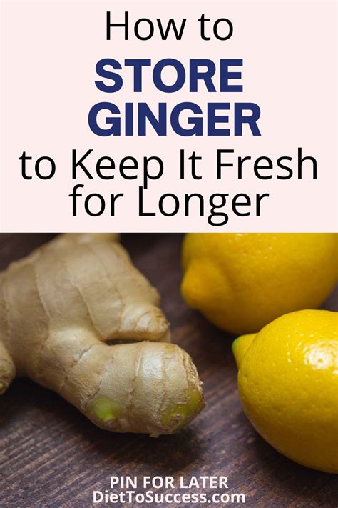 How To Store Ginger To Keep It Fresh For Longer How To Store Ginger Ginger Recipes Healthy