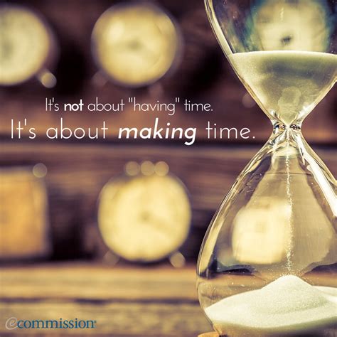 Its Not About Having Time Its About Making Time⏳ Inspirational