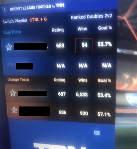 Rocket League Tracker App really has shown me how bad the smurfing