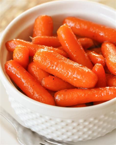 The mixture creates a sweet and beautiful glaze that pairs perfectly with naturally sweet carrots. Glazed Carrots | Troyer Market