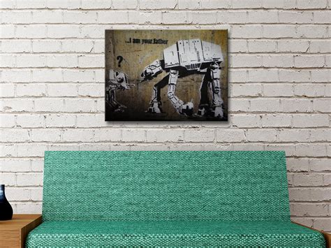 I am your father by banksy; I am your Father Banksy Artwork on Canvas Pictures Australia