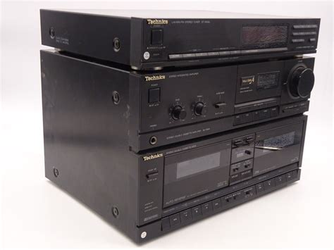 technics midi amp cassette deck su x920 with separate tuner st x930l ebay