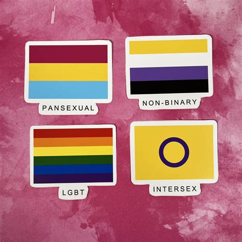 Pride Flag Stickers Lgbt Gay Pride Flag Lgbtq Queer Sticker Etsy