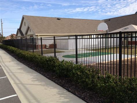 Commercial Aluminum Fence Pictures Florida Commercial Aluminum Fence