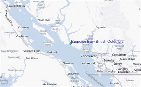 Porpoise Bay British Columbia Tide Station Location Guide