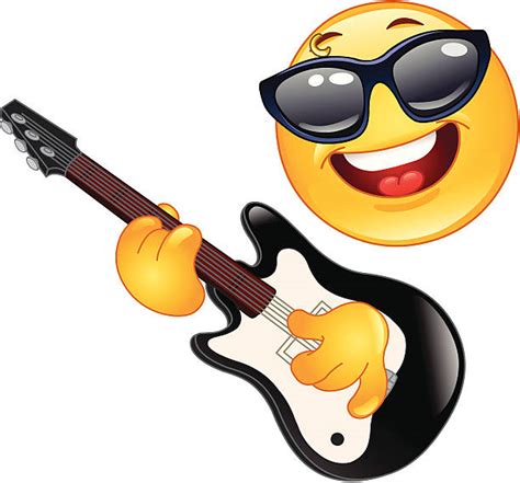 550 Guitar Emoticon Illustrations Royalty Free Vector Graphics And Clip