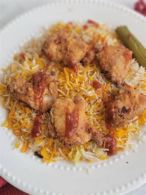 Morewish Cuisine By Mahwish Kfc Style Hot Shots With Arabian Rice