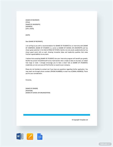 William pank, we are happy to inform you that your employment contract with our company has been extended for a period of 2 more years based on your exemplary work in the previous term of the contract. Letter Of Recommendation For Intern Student • Invitation ...