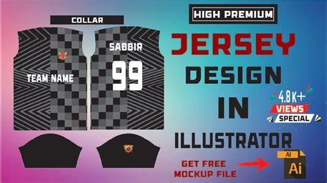 How To Create A Sublimation File For Design A Jersey In Illustrator Graphics Design Bangla