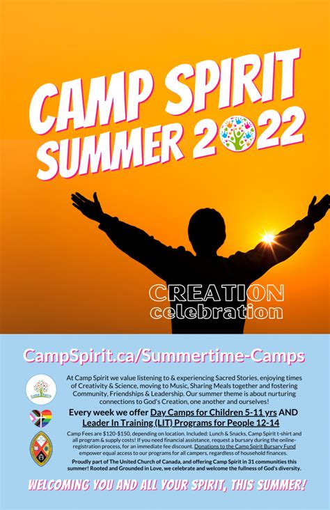 Camp Spirit Summer 2022 Registration Is Open Pacific Mountain Region
