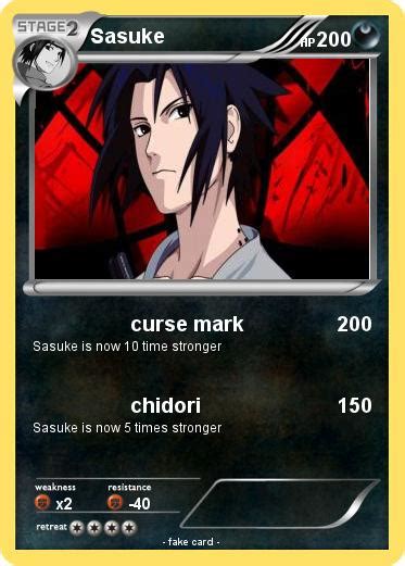 Pokémon Sasuke 4895 4895 Curse Mark My Pokemon Card