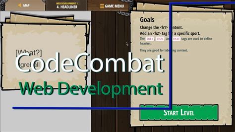 Need help with a codecombat web development 2 level? CodeCombat Web Development Level 4 Tutorial with Answers ...