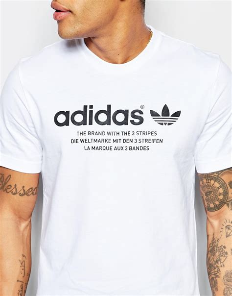 Enjoy buy one, get one 50% off with code* hotdeal at checkout. Lyst - adidas Originals T-shirt With Chest Logo Aj7235 in ...