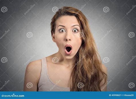 surprise astonished woman stock image image of crazy 45998621