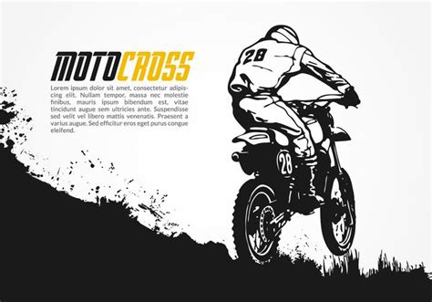 Free motocross icons in wide variety of styles like line, solid, flat, colored outline, hand drawn and many more such styles. Motocross Vector at GetDrawings | Free download