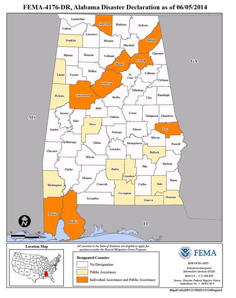 Alabama Fema Disaster Declarations Images All Disaster Msimagesorg
