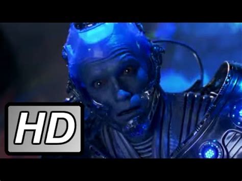 Freeze says, let's kick some ice, for instance; Mr. Freeze vs. Batman and Robin: Batman and Robin (1997 ...
