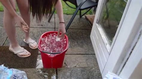 My Little Sisters Jessica Ice Bucket Challenge Youtube
