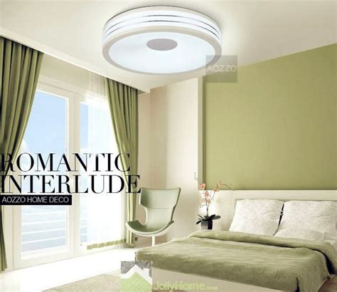 10 best bedroom ceiling lights of may 2021. LED Bedroom White Round Ceiling Lights - Modern - other ...