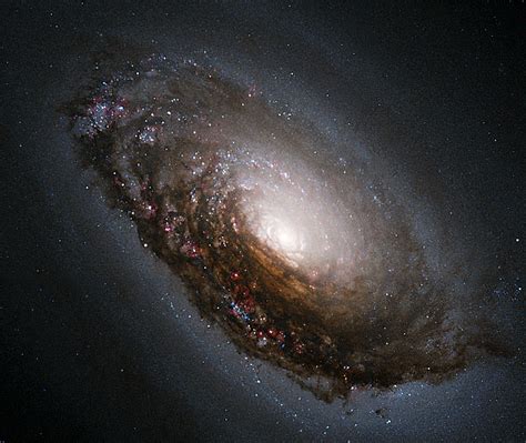 APOD: 2011 June 12 - M64: The Sleeping Beauty Galaxy