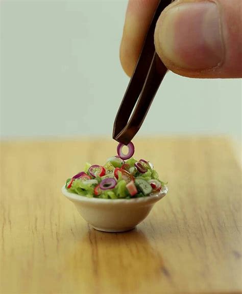 Tiny Food Art That Looks Good Enough To Eat Miniature