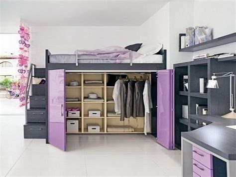 loft bed with storage foter