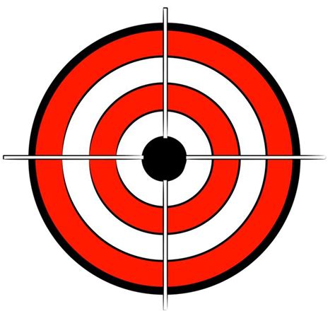 Bullseye Svg 12x12 Target Shooting Printable Shooting Target