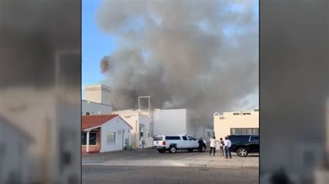 Firefighters Working To Save Porterville Library After It Catches Fire