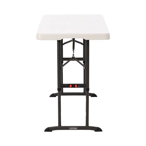 Lifetime Commercial Grade 4ft Adjustable Height Folding Table