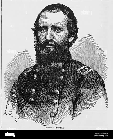 Portrait Of Robert Byington Mitchell Union Army General In The