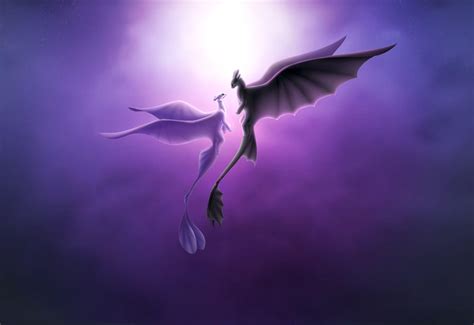 Toothless And Light Fury Wallpapers Wallpaper Cave