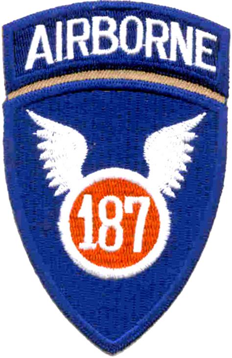 A Company 1st Battalion 187th Infantry Airborne Army Unit