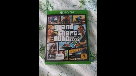 Grand Theft Auto 5 Xbox One Unboxing Youtube