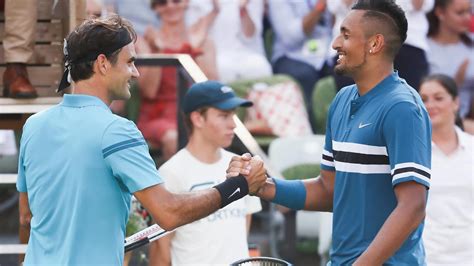 Us Open Nick Kyrgios Could Play Roger Federer In Third Round Daily
