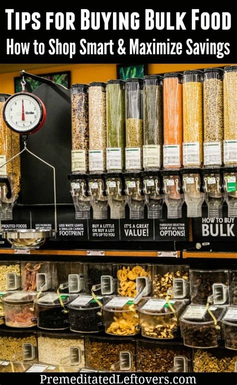 Now let me list some other bulk food stores you'll want to check out. The Dos and Don'ts of Buying in Bulk - How to Shop Smart & Maximize Savings