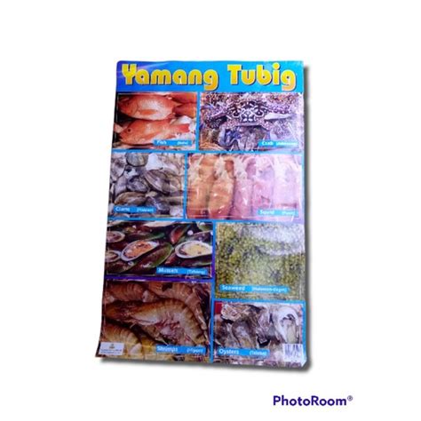 Paper Chart Yamang Tubig Yamang Mineral Yamang Gubat Shopee Philippines