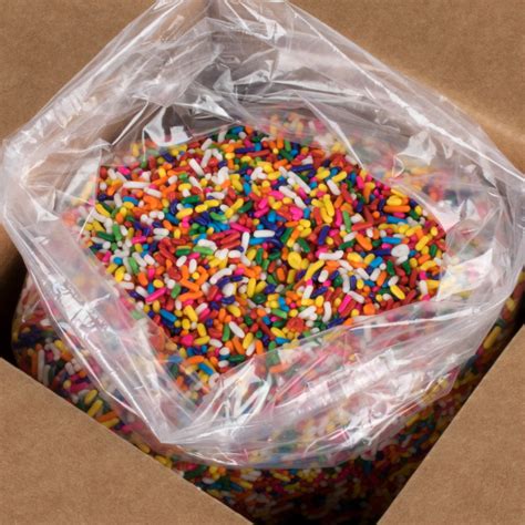 25 Lb Rainbow Sprinkles