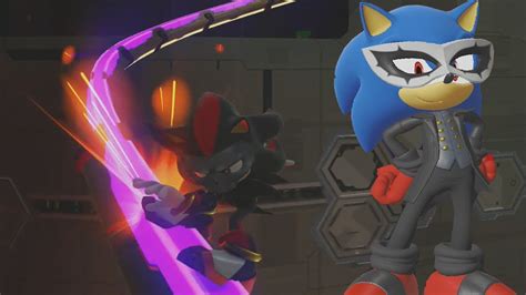 Sonic Forces Mods Persona 5 Joker Sonic In Westopolis Reverofenola