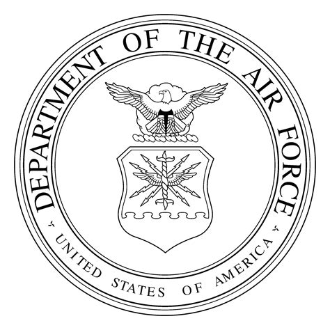 New Department Of The Air Force Logo Vector Image Ilutionis