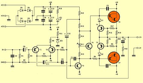 Darlington Transistor Amplifier Circuit Diagram Iot Wiring Diagram