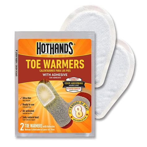 5 Pack Hothands Toasti Toes Toe Warmer Up To 8 Hours Safe Max Heat